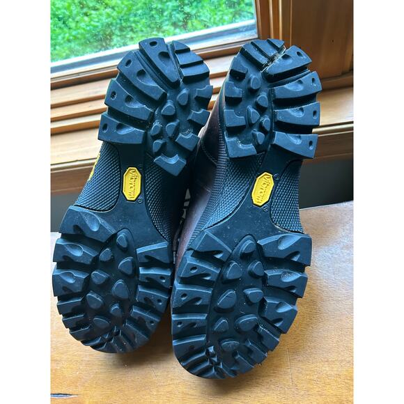 Merrell Womens Ridge Boots Gore-Tex Dark Brown Leather Lace Up Vibram Womens 7.5 - Picture 12 of 13